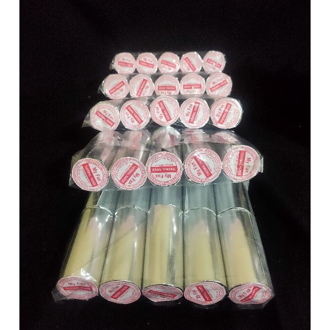 

Terbatas Kertas kasir thermal murah 8x4 Struk edc printer 8mm paket 1 roll