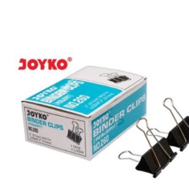 

Murah Binder Clips Joyko No26 Klip Kertas