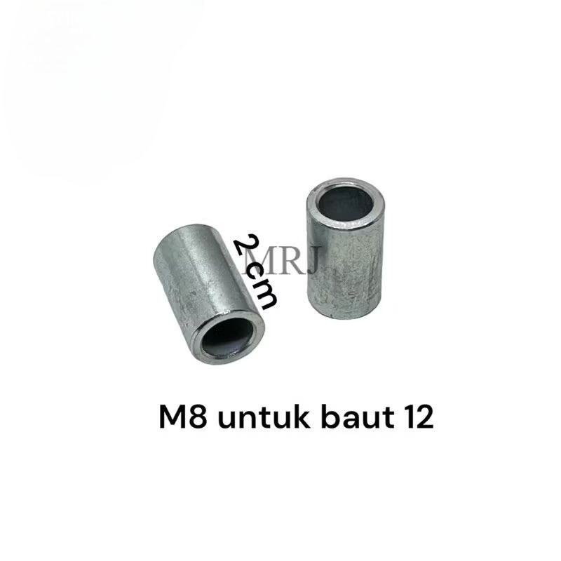 BOSH BUSING M8 BAUT 12 PANJANG 2cm