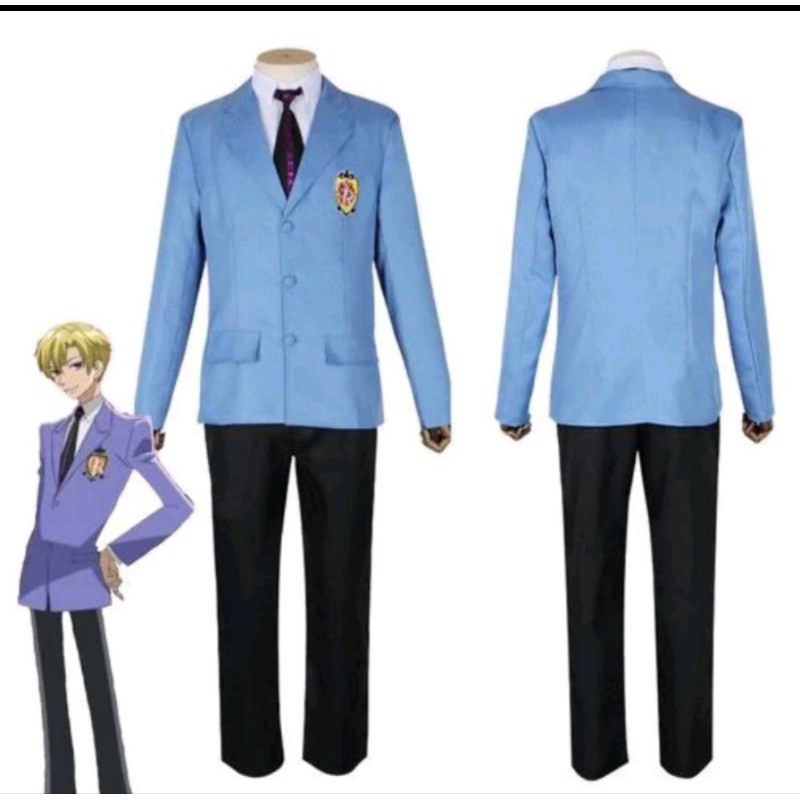 Ouran High School Host Club Costum Female and Male Cosplay