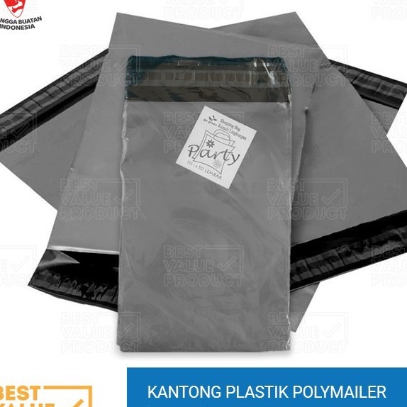 

KI3 Kantong Plastik Polymailer 3x4 Packaging polymailer 3 x 4