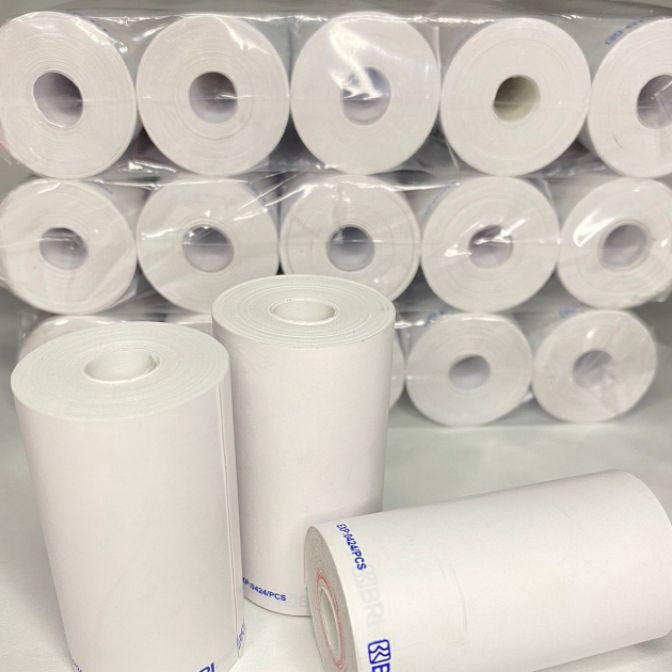 

KI3 Kertas Struk Thermal logo BRI 57x3mm Paket 1 Pcs Full Kertas