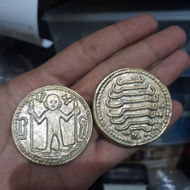 STOK TERBARU Barang antik koin yasin kake tua tongkat