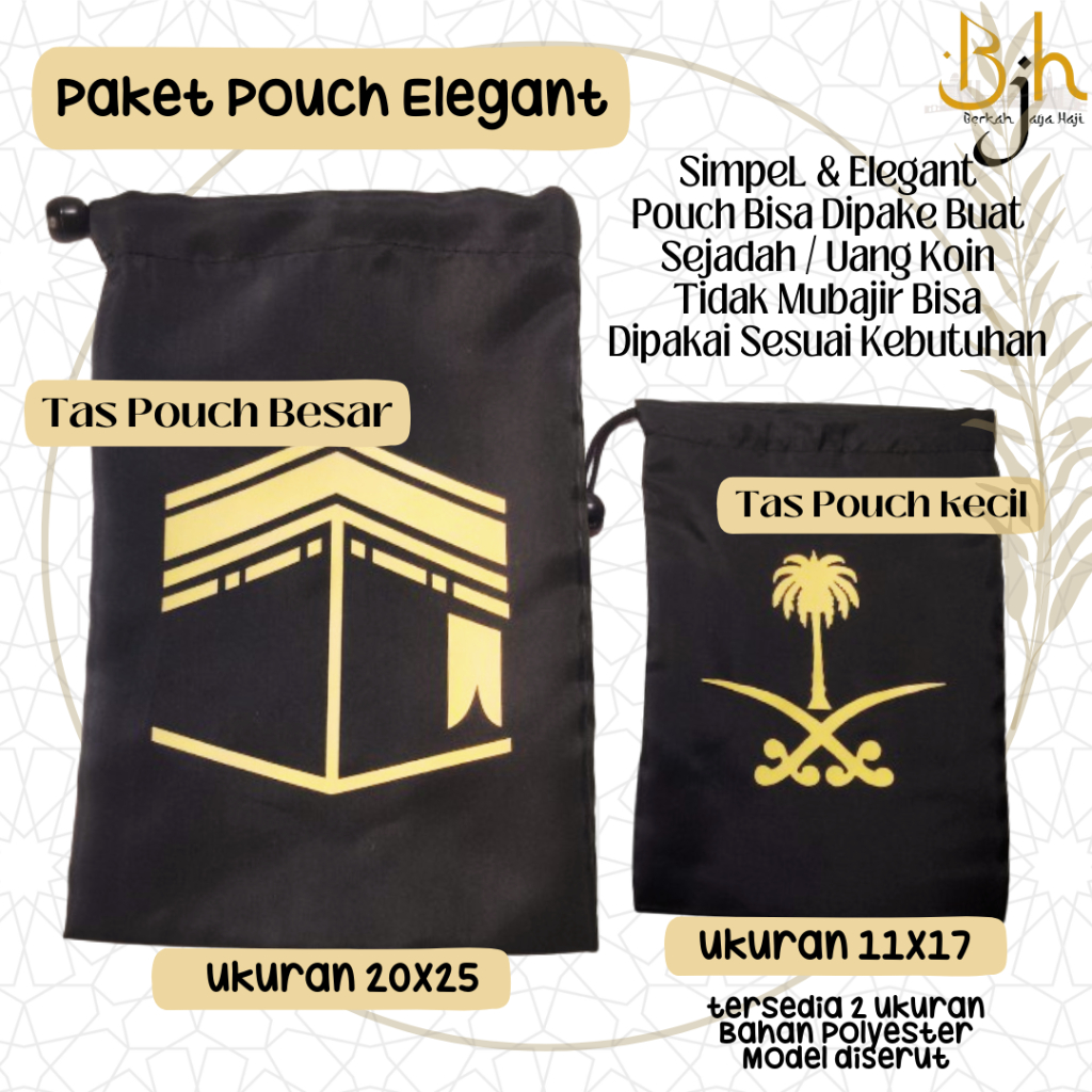 

Pouch Serut Serba Guna 20x25/11x17