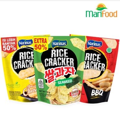 

TERBUKTI Rice cracker naturally gluten free camilan terbuat dari beras berkualitas