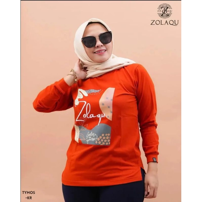 (E03) Kaos zolaqu kekinian terbaru model belah samping terlaris