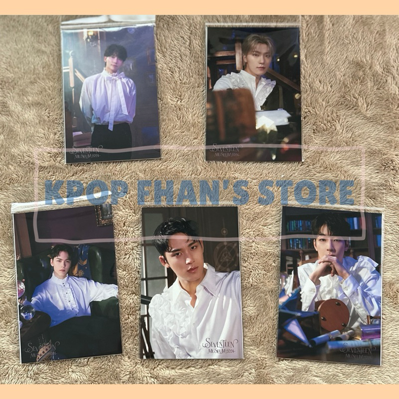 [Ready Stock] Seventeen Museum Japan 2024 Official Postcard