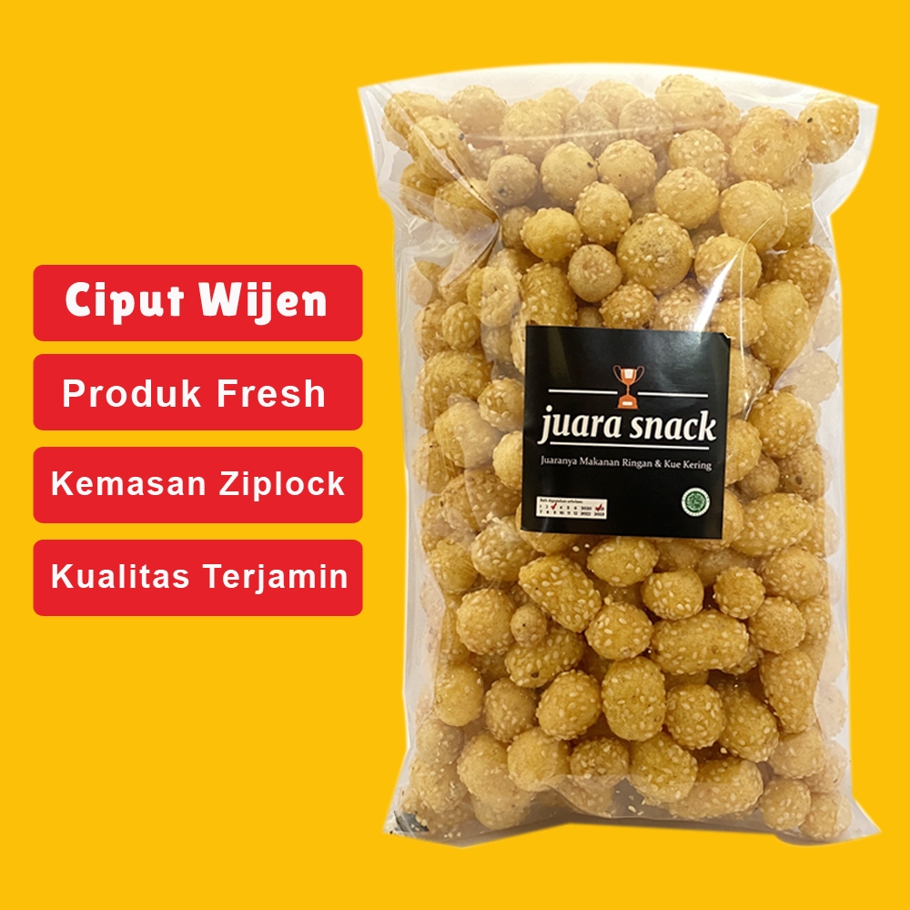 

Juara Snack - Kue Ciput Wijen Original 200gr