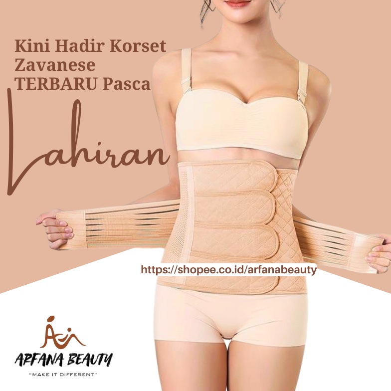 KODE T38W Korset Gurita Baru Pelangsing Stagen Pengecil Perut Buncit Korset Ibu Pasca Habis Melahirk