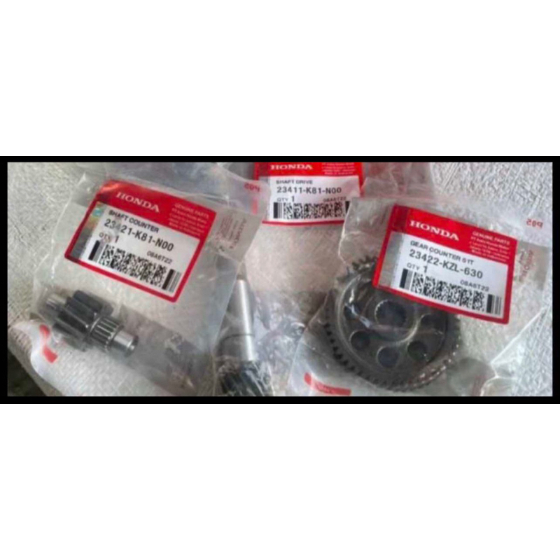 RASIO SET AS PULLY GIGI GARDAN 3PCS SCOOPY ESP RING 12 HONDA K93