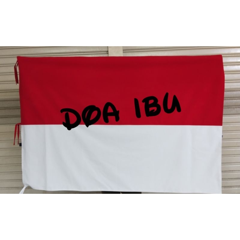 

best seller bendera merah putih bendera Indonesia bahan bludru ukuran 90cm x 135cm bolak-balik