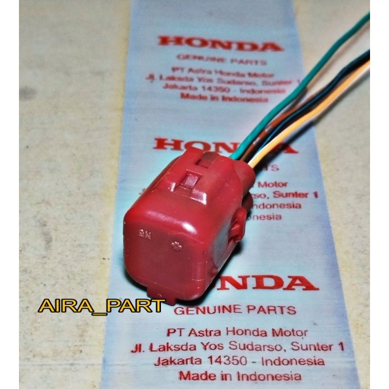 Soket DLC riset scanner Honda BeAT/Vario/Scoopy/Spacy/Genio kabel soket dlc scanner riset Vario scoo