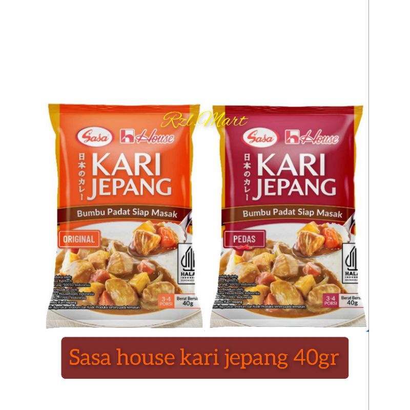 

sasa house kari jepang 40gr