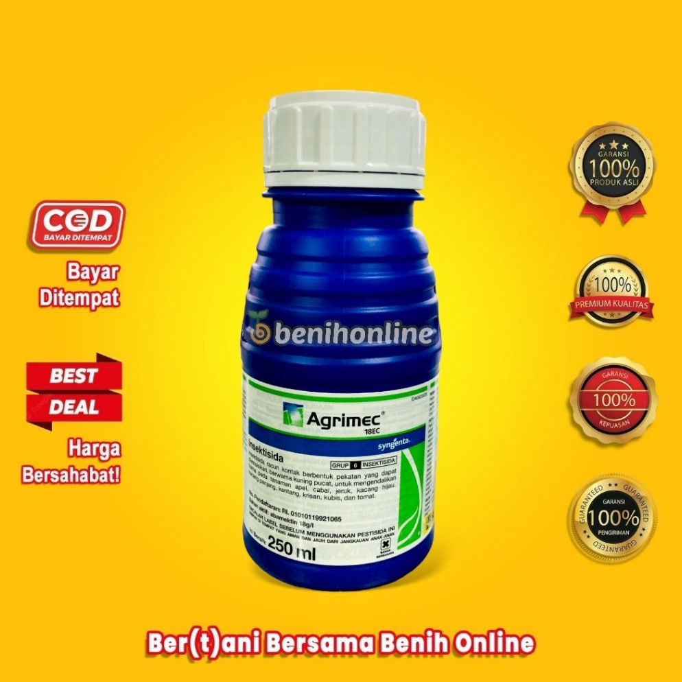 KODE C96F INSEKTISIDA AGRIMEC 18EC 25ml SYNGENTA abamektin obat keriting cabe hama trips