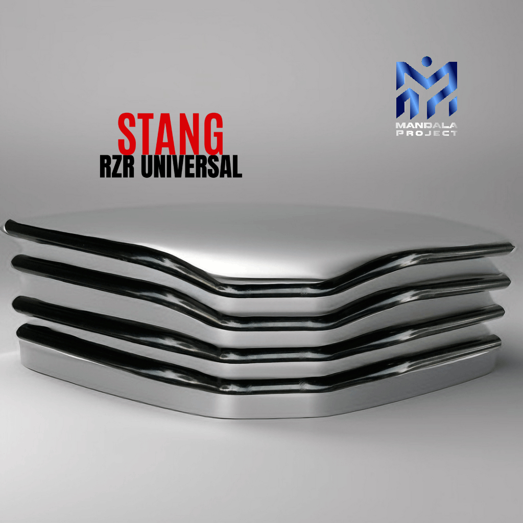Stang RZR Stir Variasi Setang Motor Universal Racing Ninja R15 Vixion RxKing Pcx NMax (GROSIR)