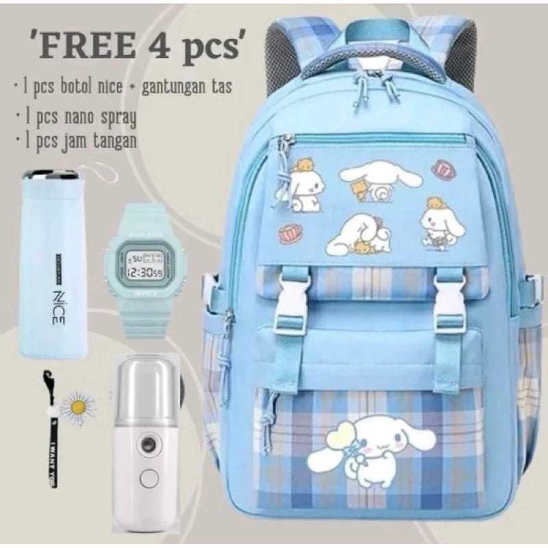 Tas Anak cinnamoroll tas anak sekolah Sanrio Tas Ransel Cinnamoroll