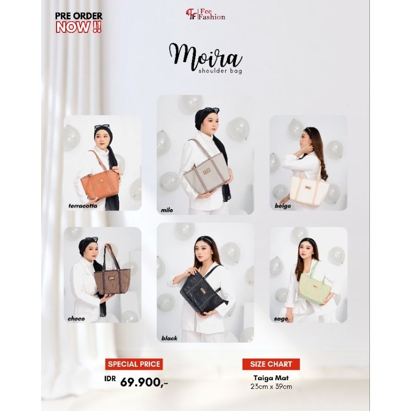 BEST PRICE//MOIRA SHOULDER BAG BY FEE FASHION//QISMA STORE
