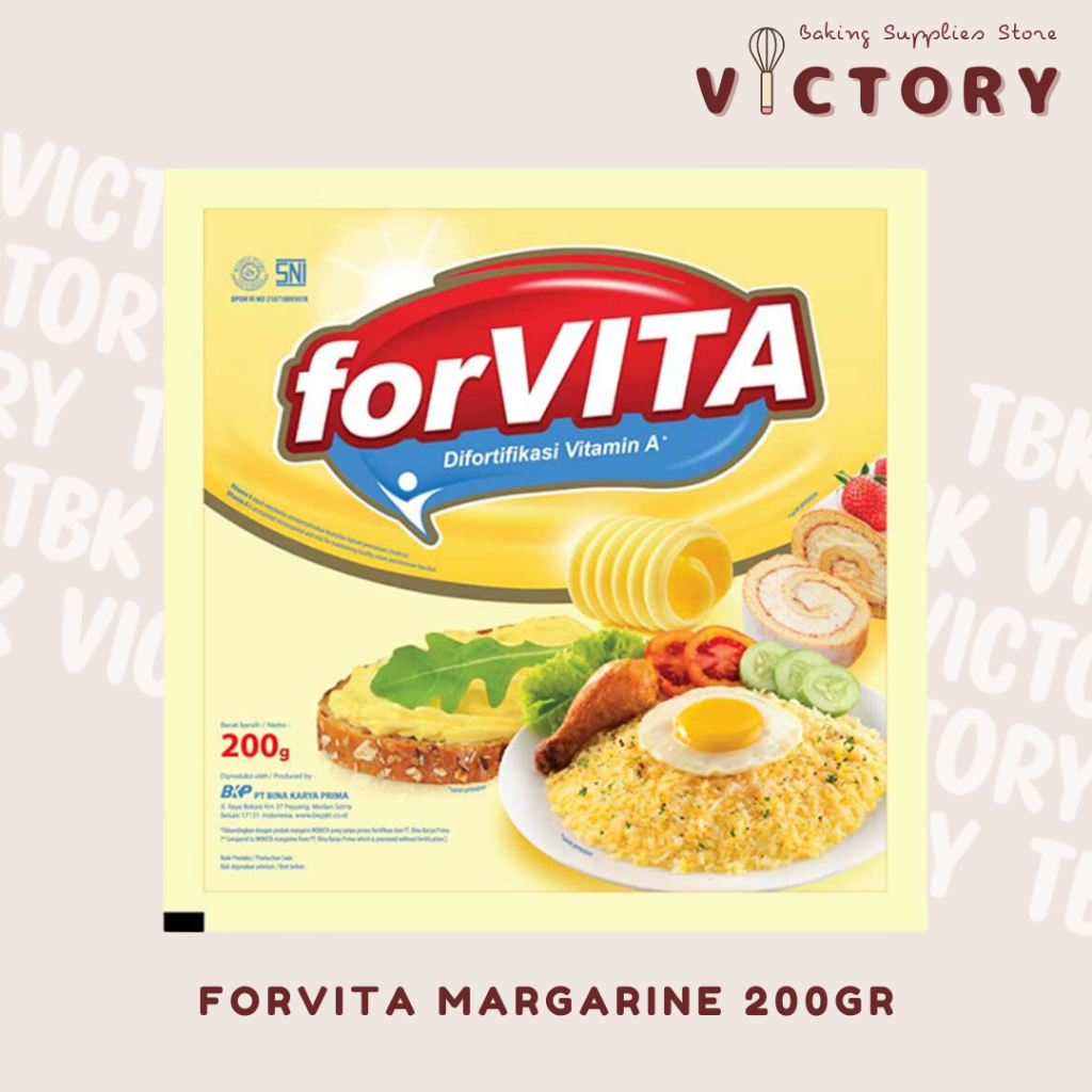 

FORVITA Margarin 200gr - Mentega Sachet