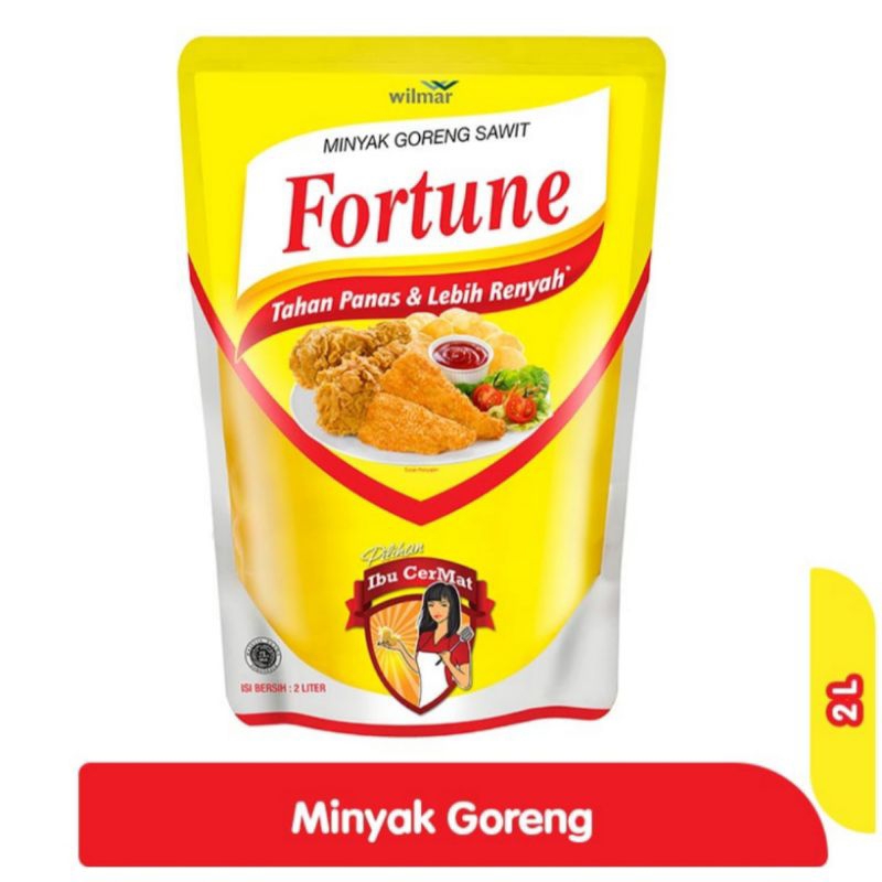 

Minyak goreng fortune 2 liter