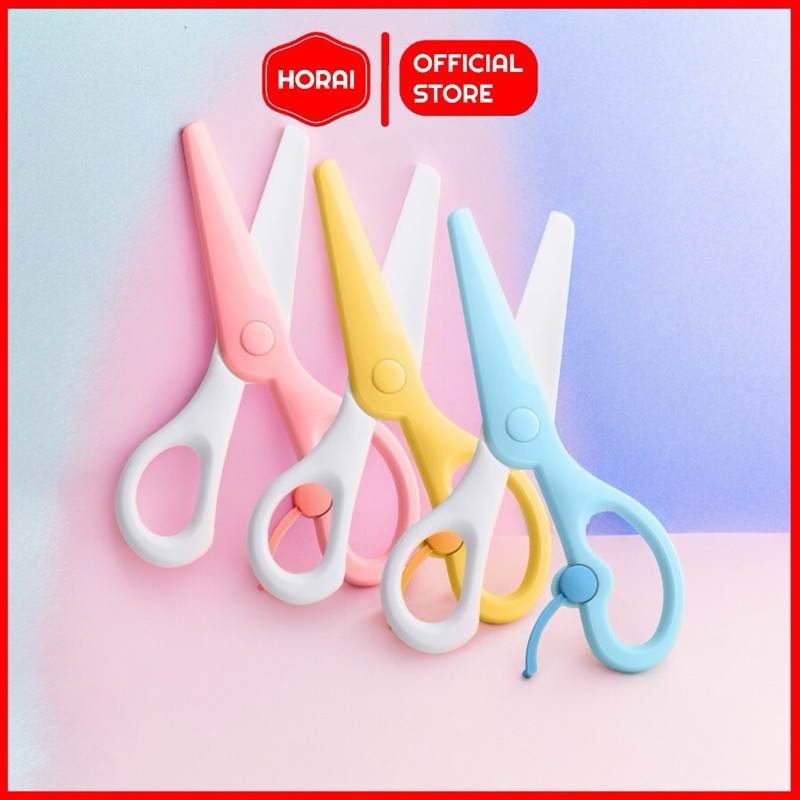 

Oule Gunting Anak Kecil Premium Aman Safety Biru Pink Kuning (1 PCS)