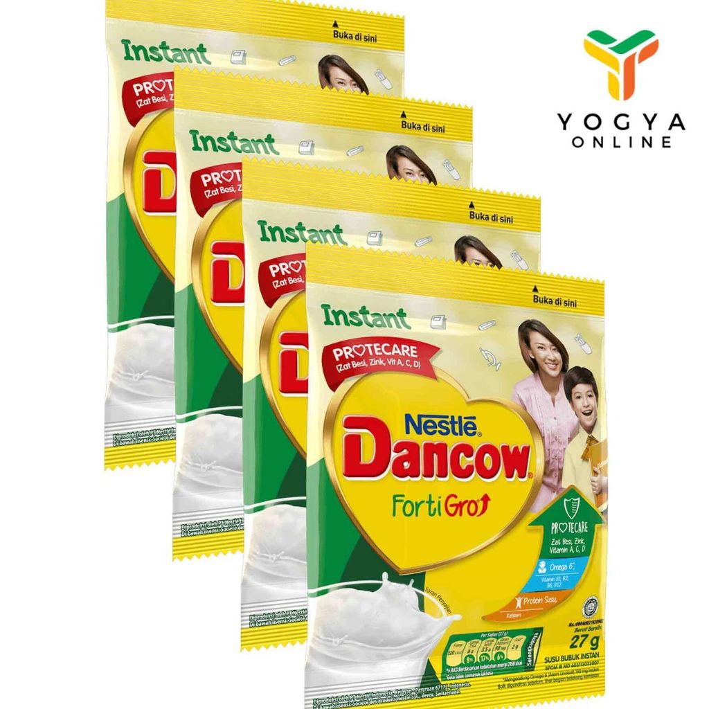 

Dancow Instant Sachet 4X27 Gram