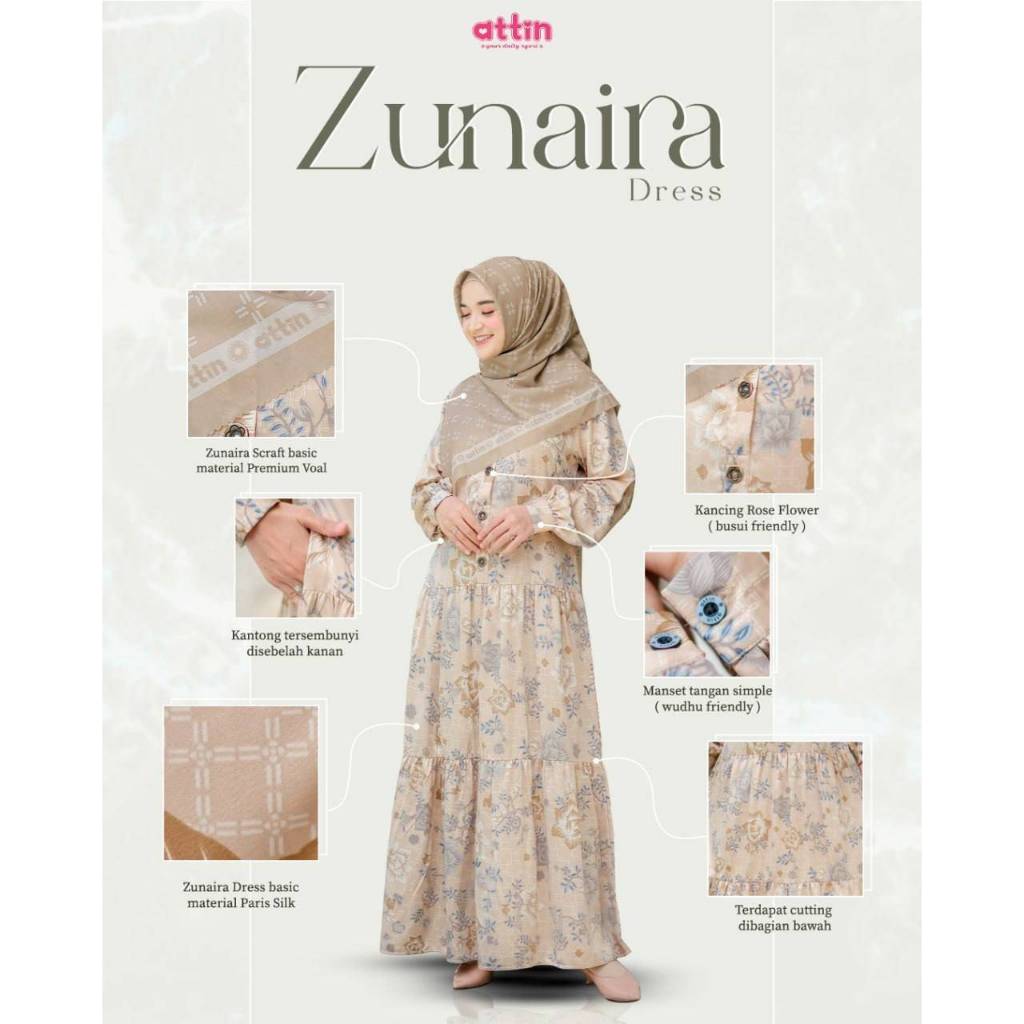 Zunaira Dress by Attin