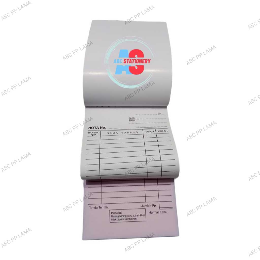 

RB NOTA KONTAN KECIL 2 PLY POLOS