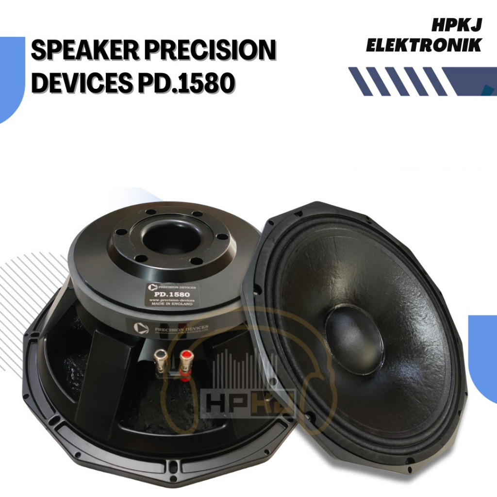 SPEAKER PD 1580 PRECISION DEVICES 15 inch Speaker komponen 15" 15inch pd1580