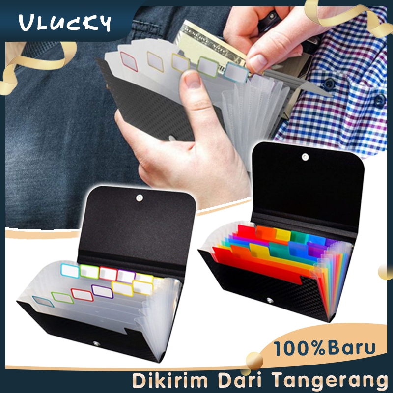 

Dompet Disiplin Keuangan Organizer / Dompet Kas / Bantex Expanding File Kecil