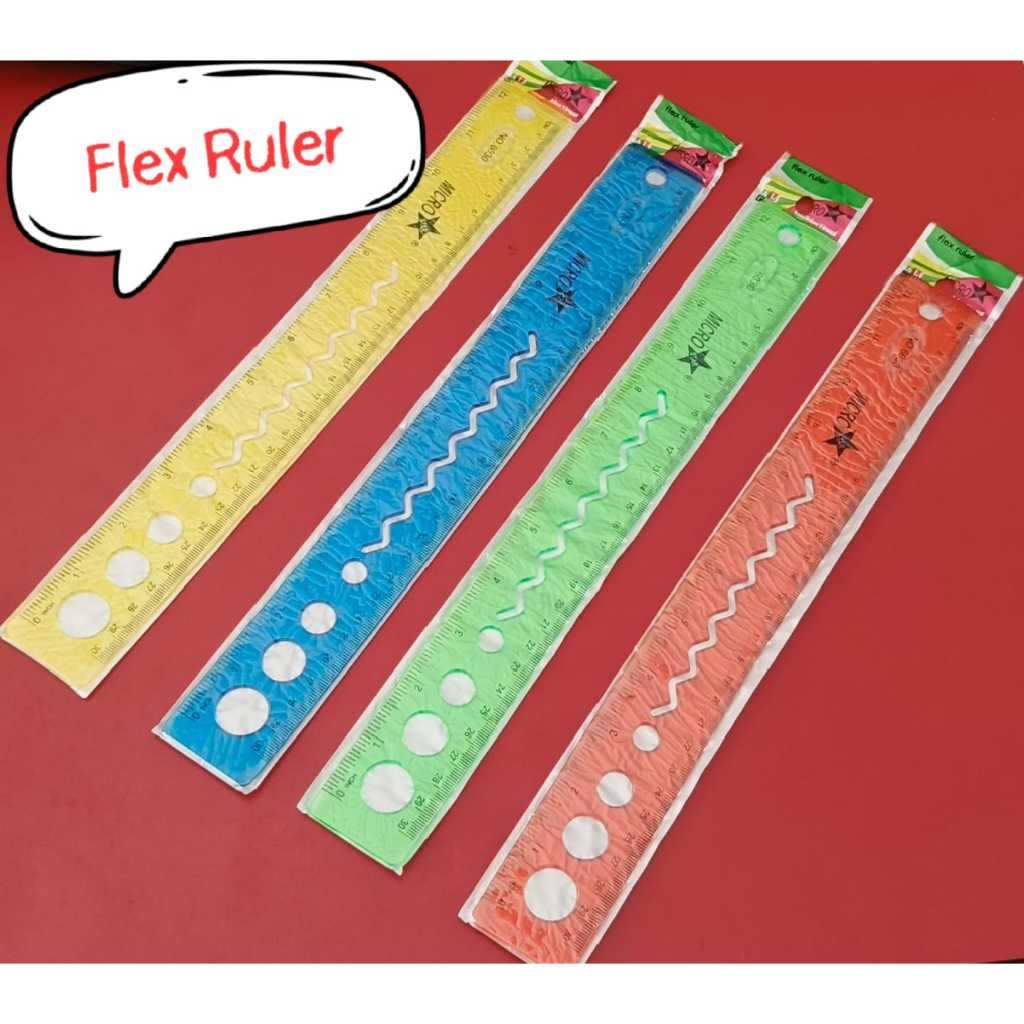 

Penggaris Lentur // Flex Ruler Micro Star