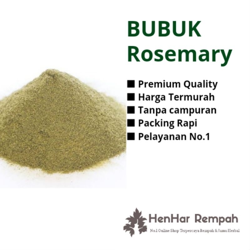 

Rosemary Bubuk 25 gr, 50 gr, 100 gram