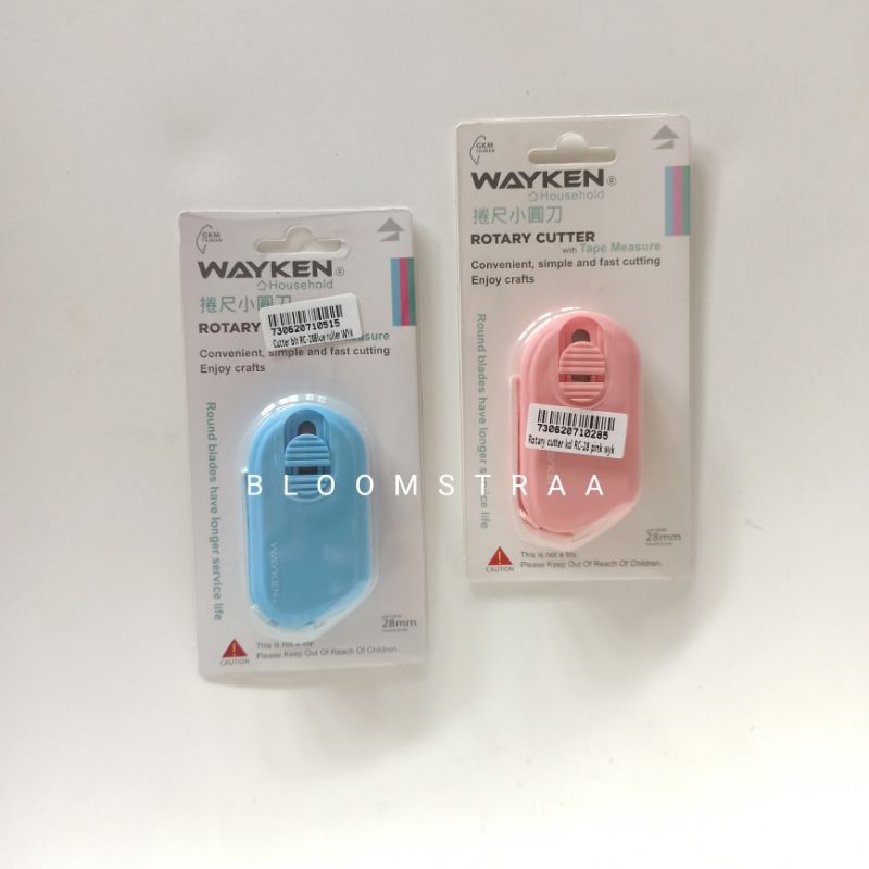 

Rotary Cutter with Measuring Tape Pisau Pemotong Cutter Putar dengan Meteran Gulung