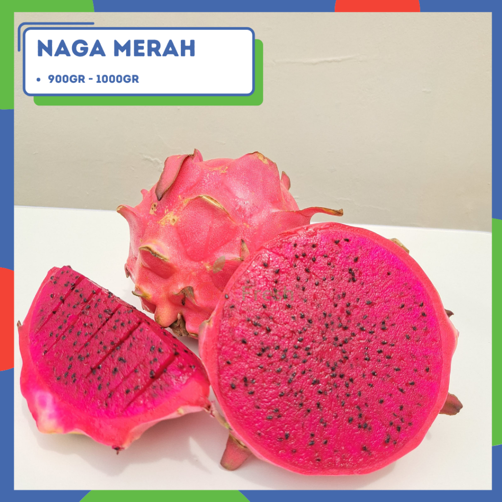 

Naga Merah / Dragon Fruit 900 gr - 1 kg