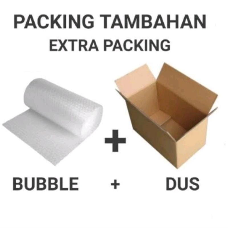 

extra/tambahan packing Bubble wrap/dus