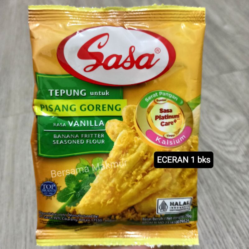 

-Eceran- Sasa tepung pisang goreng