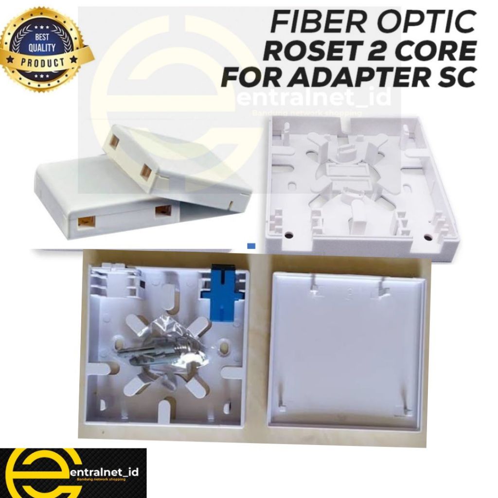 Roset Fiber Optik 4 / 2 Core Box _ CentralNet