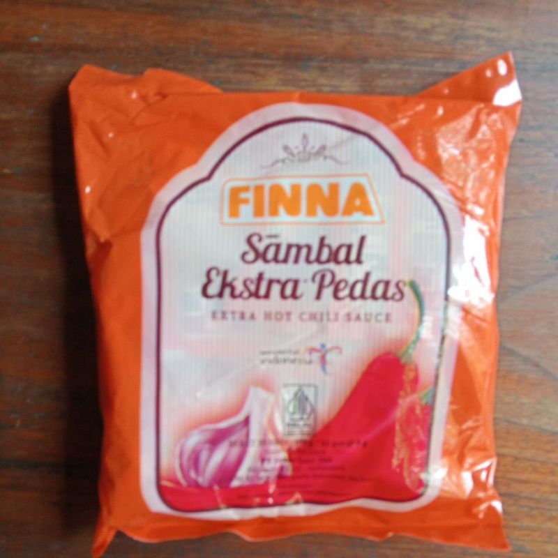 

finna saos sachet sambal exrta pedas