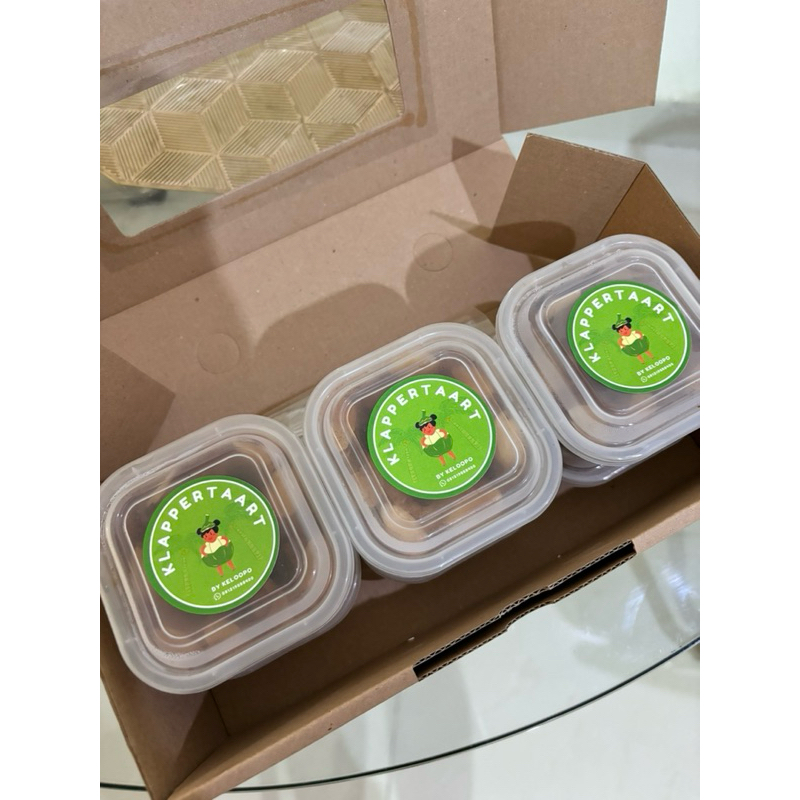 

Paket Hempers Klappertaart Isi 6 cup (120ml) / Dessert By Keloopo