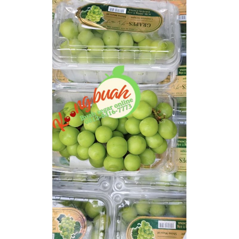 

Shine Muscat Premium Pack 500 gram