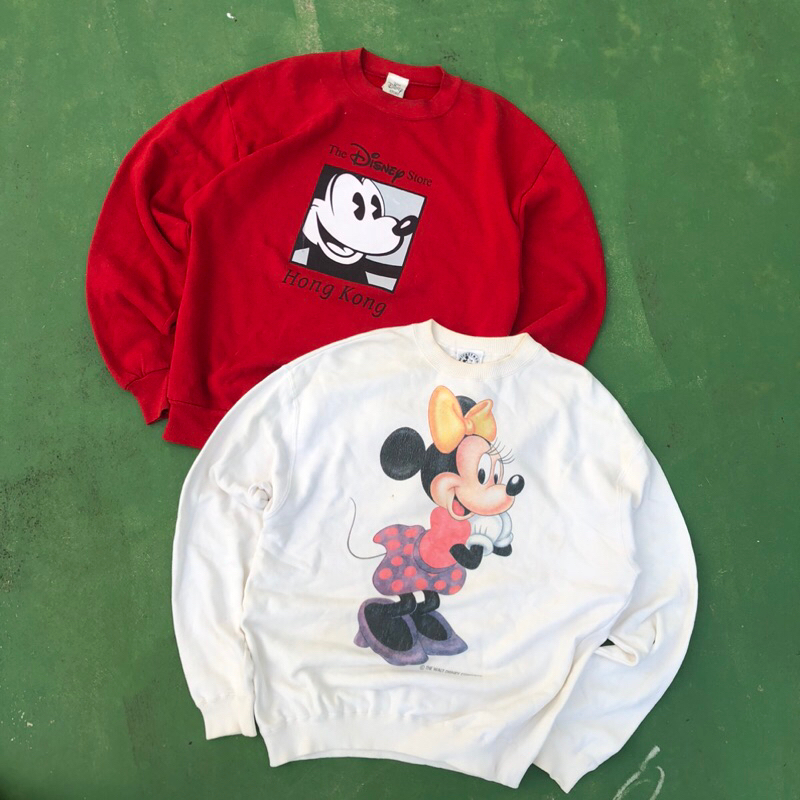 Vintage 90s crewneck mickey mouse