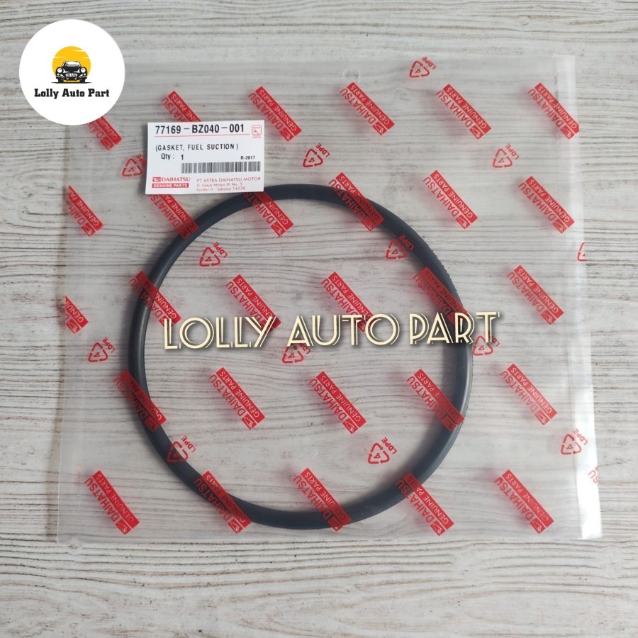 SEAL ORING TUTUP PLASTIK RUMAH FILTER POMPA BENSIN CALYA SIGRA ORI