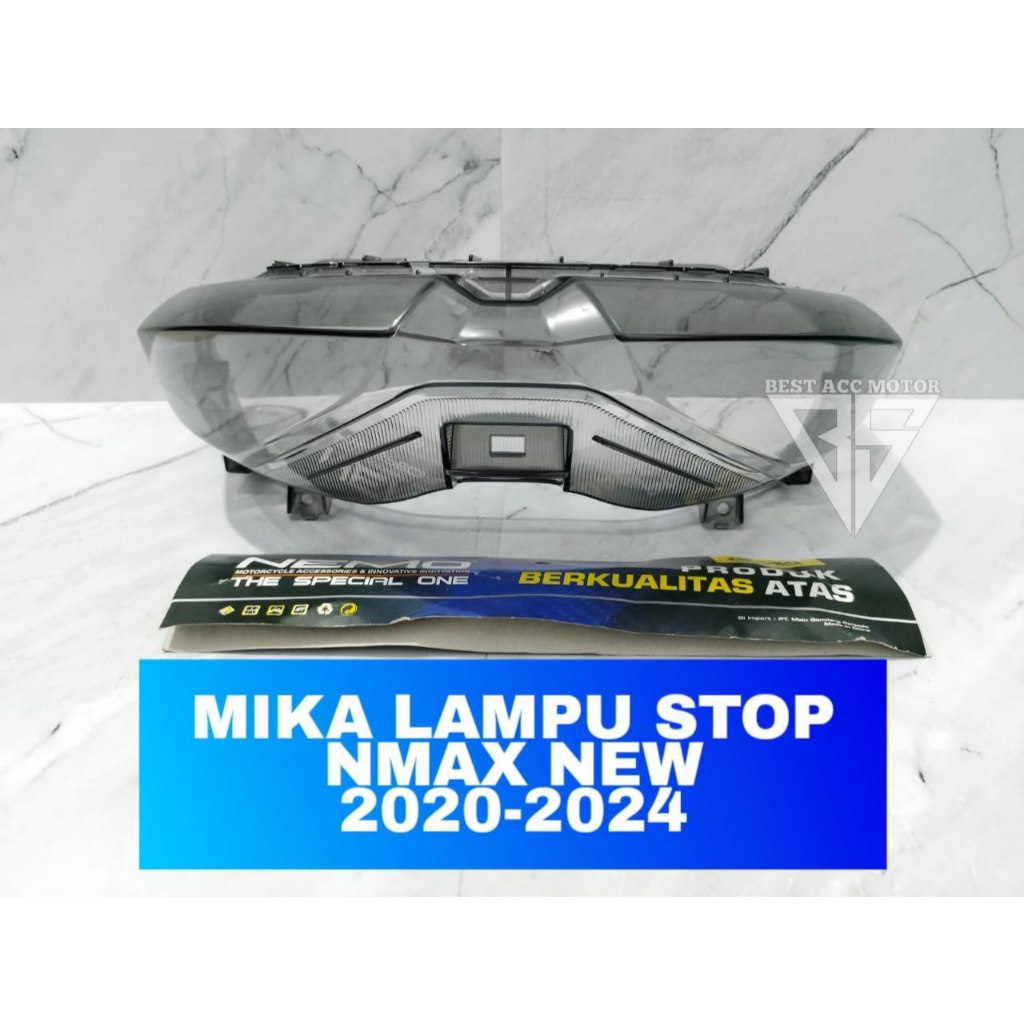 MIKA LAMPU STOP NMAX NEW 2020 SMOKE NEMO kaca lampu belakang nmax new