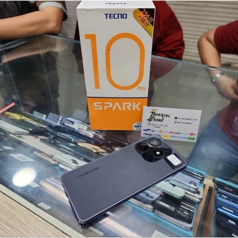 tecno spark 10 pro 8/256 resmi second