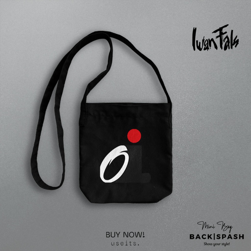 Tas Mini Sling Bag Iwan Fals Mini Bag Band IWAN FALS MSB1