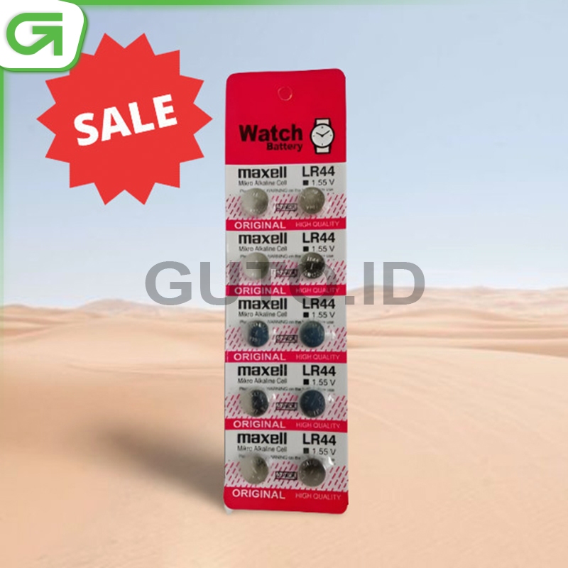 Baterai Maxell LR44