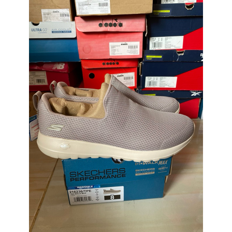 Skechers go walk max Taupe Original