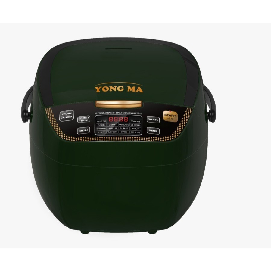 Yong Ma YMC-801 / SMC 8017 Digital Rice Cooker 2L - Garansi Resmi YMC 801 BATAM