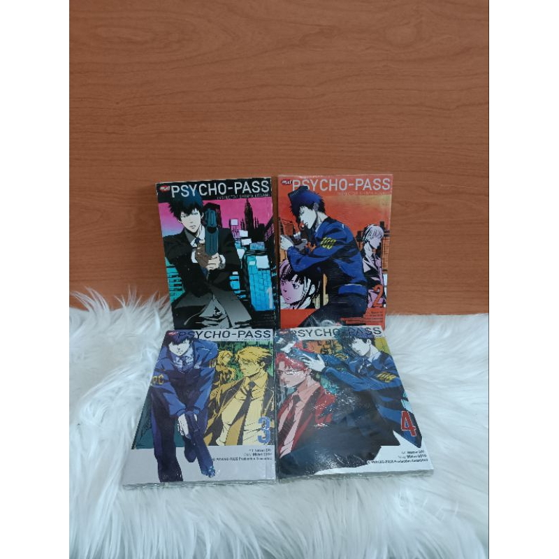 Komik Psycho Pass Inspector Shinya Kogami 1-4 Tamat