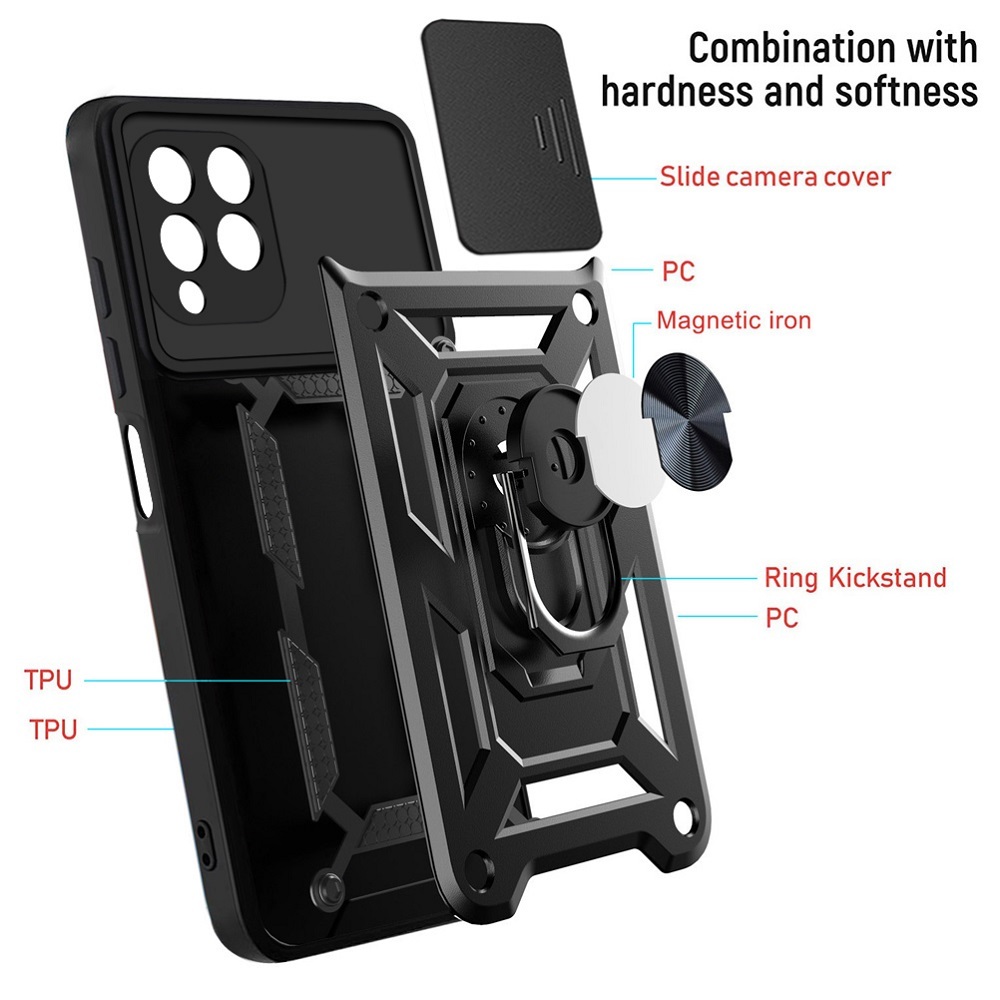 Hot Sale Vivo Y100 Case Armor Slide Transformer Slide Kamera Protection Vivo Y100