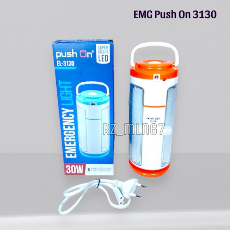 Lampu Senter Emergency Push On 3130